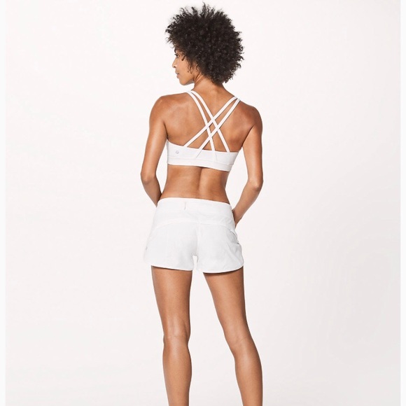 lululemon athletica Other - Lululemon Energy Sports Bra Criss Cross White 4